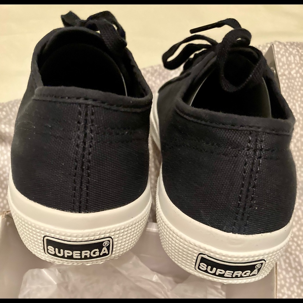 Superga 2294 Toe-Cap Navy Sneakers - Picture 8 of 13